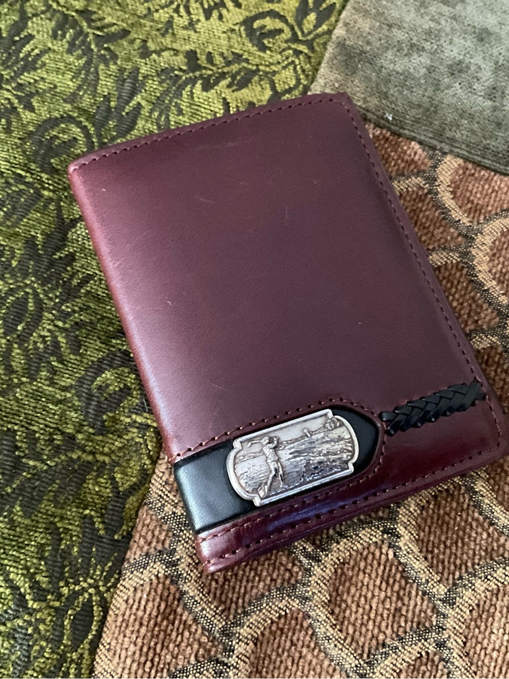 Brighton Two-Tone Leather wallet